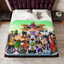Load image into Gallery viewer, Anime Dragon Ball Z Sherpa Blanket