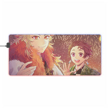 Load image into Gallery viewer, Demon Slayer: Kimetsu no Yaiba RGB LED Mouse Pad (Desk Mat)