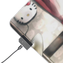 Load image into Gallery viewer, Anime Hello Kitty RGB LED Mouse Pad (Desk Mat)