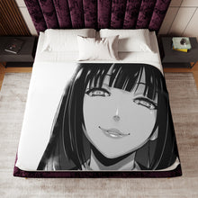 Load image into Gallery viewer, Anime Kakegurui Sherpa Blanket