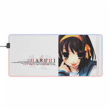 Load image into Gallery viewer, The Melancholy Of Haruhi Suzumiya RGB LED Mouse Pad (Desk Mat)