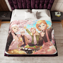 Load image into Gallery viewer, Kakegurui Itsuki Sumeragi, Kaede Manyuda Sherpa Blanket