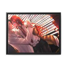 Load image into Gallery viewer, Makise Kurisu & Rintaro Okabe Canvas Framed Art Print
