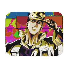 Load image into Gallery viewer, JoJo's Bizarre Adventure: Diamond is Unbreakable - Jotaro Kujo Sherpa Blanket