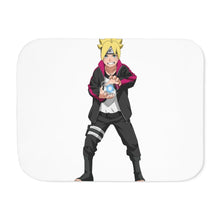 Load image into Gallery viewer, Boruto Sherpa Blanket