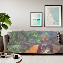 Load image into Gallery viewer, Violet Evergarden Sherpa Blanket
