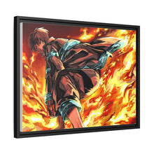 Load image into Gallery viewer, Fire Force Shinra Kusakabe Canvas Framed Art Print