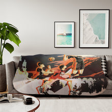 Load image into Gallery viewer, Haikyu!! Sherpa Blanket