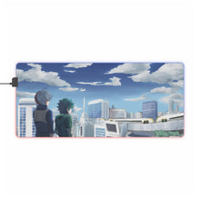 Load image into Gallery viewer, My Hero Academia Izuku Midoriya RGB LED Mouse Pad (Desk Mat)