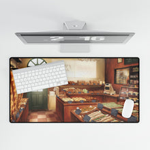 Load image into Gallery viewer, Inside a Bakery and Cafe Shop Mouse Pad (Desk Mat)
