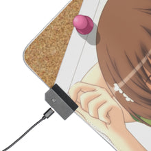 Load image into Gallery viewer, A Certain Scientific Railgun Mikoto Misaka, Kuroko Shirai, Ruiko Saten RGB LED Mouse Pad (Desk Mat)