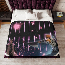 Load image into Gallery viewer, Ichigo Vs Byakuya Sherpa Blanket