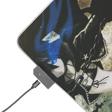Load image into Gallery viewer, Black Rock Shooter RGB LED Mouse Pad (Desk Mat)