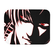 Load image into Gallery viewer, Light Yagami Sherpa Blanket