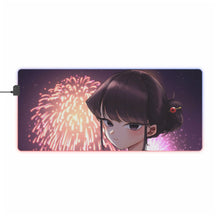 Load image into Gallery viewer, Komi Can't Communicate Komi Shouko RGB LED Mouse Pad (Desk Mat)