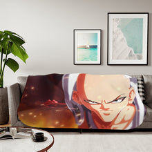 Load image into Gallery viewer, Saitama Sherpa Blanket