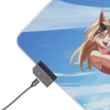 Load image into Gallery viewer, Chainsaw Man RGB LED Mouse Pad (Desk Mat)