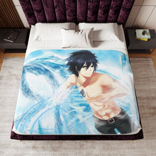 Load image into Gallery viewer, Anime Fairy Tailr Sherpa Blanket
