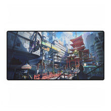 Load image into Gallery viewer, Saitama Looking Out Over the City Mouse Pad (Desk Mat)