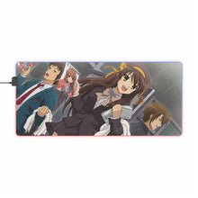 Load image into Gallery viewer, The Melancholy Of Haruhi Suzumiya RGB LED Mouse Pad (Desk Mat)