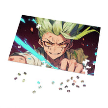 Load image into Gallery viewer, Senku Ishigami - Dr. Stone Anime Background Jigsaw Puzzle