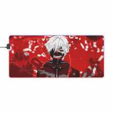 Load image into Gallery viewer, Ken Kaneki RGB LED Mouse Pad (Desk Mat)