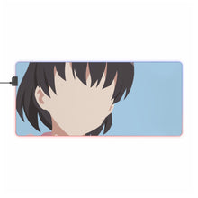 Load image into Gallery viewer, Saekano: How To Raise A Boring Girlfriend RGB LED Mouse Pad (Desk Mat)