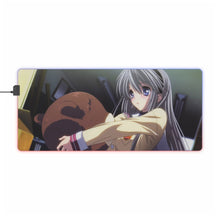Load image into Gallery viewer, Tomoyo Sakagami RGB LED Mouse Pad (Desk Mat)