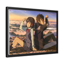 Load image into Gallery viewer, Mitsuha and Taki (Your Name) Canvas Framed Art Print