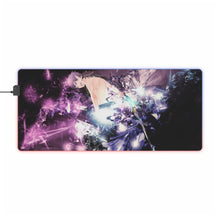 Load image into Gallery viewer, Blue Exorcist RGB LED Mouse Pad (Desk Mat)