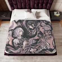 Load image into Gallery viewer, Anime Howl's Moving Castle Sherpa Blanket