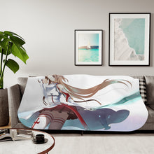 Load image into Gallery viewer, Asuna Yuuki Sherpa Blanket