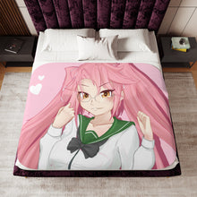Load image into Gallery viewer, Highschool Of The Dead Sherpa Blanket