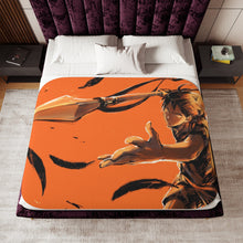 Load image into Gallery viewer, Haikyuu!! Sherpa Blanket