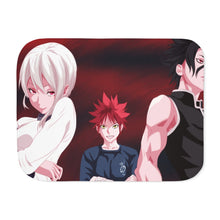 Load image into Gallery viewer, Anime Food Wars: Shokugeki no Soma Sherpa Blanket