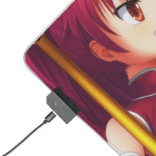 Load image into Gallery viewer, Puella Magi Madoka Magica Sayaka Miki RGB LED Mouse Pad (Desk Mat)