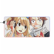 Load image into Gallery viewer, Lucy Heartfilia RGB LED Mouse Pad (Desk Mat)