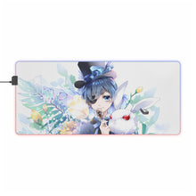 Load image into Gallery viewer, Ciel Phantomhive RGB LED Mouse Pad (Desk Mat)