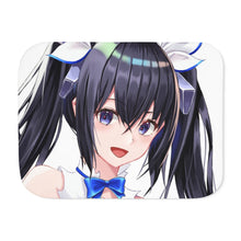 Load image into Gallery viewer, Is It Wrong To Try To Pick Up Girls In A Dungeon? Sherpa Blanket