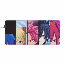 Load image into Gallery viewer, Fairy Tail Natsu Dragneel, Erza Scarlet, Gray Fullbuster, Lucy Heartfilia, Wendy Marvell RGB LED Mouse Pad (Desk Mat)