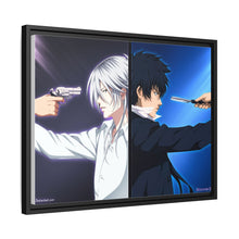 Load image into Gallery viewer, Villain and a hero Canvas Framed Art Print