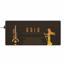 Load image into Gallery viewer, Anime Aria RGB LED Mouse Pad (Desk Mat)