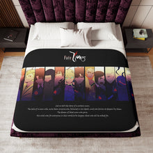 Load image into Gallery viewer, Anime Fate/Zero Sherpa Blanket
