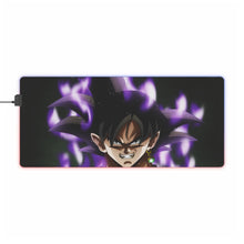Load image into Gallery viewer, Black Goku 8k RGB LED Mouse Pad (Desk Mat)