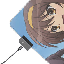 Load image into Gallery viewer, The Melancholy Of Haruhi Suzumiya RGB LED Mouse Pad (Desk Mat)