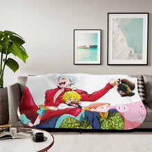 Load image into Gallery viewer, Anime The Seven Deadly Sins Sherpa Blanket