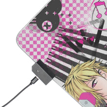 Load image into Gallery viewer, Durarara!! Izaya Orihara, Shizuo Heiwajima RGB LED Mouse Pad (Desk Mat)