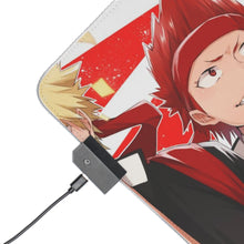 Load image into Gallery viewer, My Hero Academia Izuku Midoriya, Katsuki Bakugou, Tenya Iida RGB LED Mouse Pad (Desk Mat)