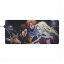 Load image into Gallery viewer, Anime Castlevania RGB LED Mouse Pad (Desk Mat)
