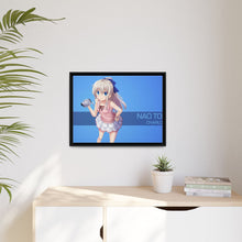 Load image into Gallery viewer, Nao Tomori holding a camera Canvas Framed Art Print